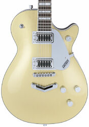 Single-cut-e-gitarre Gretsch G5220 Electromatic Jet BT V-Stoptail - Casino gold