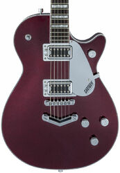 Single-cut-e-gitarre Gretsch G5220 Electromatic Jet BT V-Stoptail - Dark cherry metallic