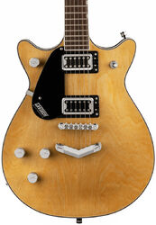 E-gitarre für linkshänder Gretsch G5222LH Electromatic Double Jet BT with V-Stoptail - Natural