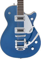 Single-cut-e-gitarre Gretsch G5230T Electromatic Jet FT Single-Cut with Bigsby - Aleutian blue