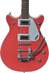 Double cut e-gitarre Gretsch G5232T Electromatic Double Jet FT with Bigsby - Tahiti red