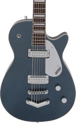 Bariton e-gitarre Gretsch G5260 Electromatic Jet Baritone with V-Stoptail - Jade grey metallic