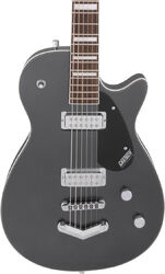 Bariton e-gitarre Gretsch G5260 Electromatic Jet Baritone with V-Stoptail - London grey