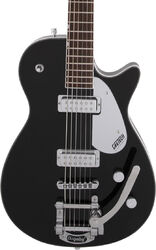 Bariton e-gitarre Gretsch G5260T Electromatic Jet Baritone Bigsby - Black