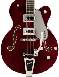 Semi-hollow e-gitarre Gretsch G5420T Electromatic Classic Hollow Body Single-Cut with Bigsby - Walnut stain