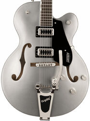 Semi-hollow e-gitarre Gretsch G5420T Electromatic Classic Hollow Body Single-Cut with Bigsby - Airline silver