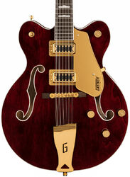 Semi-hollow e-gitarre Gretsch G5422G-12 Electromatic Classic Hollow Body Double-Cut 12-String With Gold Hardware - Walnut stain