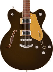 Semi-hollow e-gitarre Gretsch G5622 Electromatic Center Block Double-Cut with V-Stoptail - Black gold