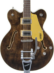 Semi-hollow e-gitarre Gretsch G5622T Electromatic Center Block Double-Cut with Bigsby - Imperial stain