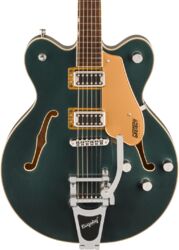 G5622T Electromatic Center Block Double-Cut Bigsby - cadillac green