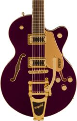 Semi-hollow e-gitarre Gretsch G5655TG Electromatic Center Block Jr. - Amethyst