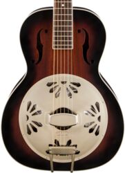 Dobro resonatorgitarre Gretsch G9240 Alligator Biscuit Round-Neck (RW) - 2-color sunburst