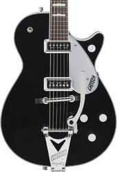 Single-cut-e-gitarre Gretsch George Harrison G6128T-GH - Black