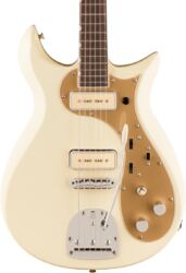 Signature-e-gitarre Gretsch Jack Antonoff Princess Electromatic CVT - Vintage white