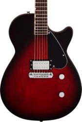 Single-cut-e-gitarre Gretsch Electromatic Jet Club 1-Pickup - Claret Burst