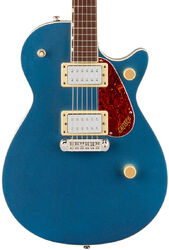 Single-cut-e-gitarre Gretsch Streamliner Jet Club Single-Cut with Wraparound - Dark denim