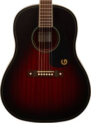Folk-gitarre Gretsch Jim Dandy Dreadnought - Deep Cherry Burst