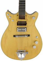 Double cut e-gitarre Gretsch Malcolm Young G6131-MY Signature Jet - Aged natural