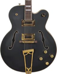 Hollowbody e-gitarre Gretsch Tim Armstrong G5191BK Electromatic - Black matte