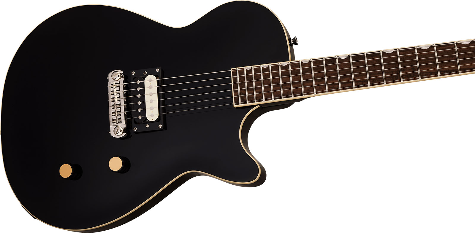 Gretsch Jet 1 Pickup Streamliner 1h Ht Lau - Jet Black - Single-Cut-E-Gitarre - Variation 2