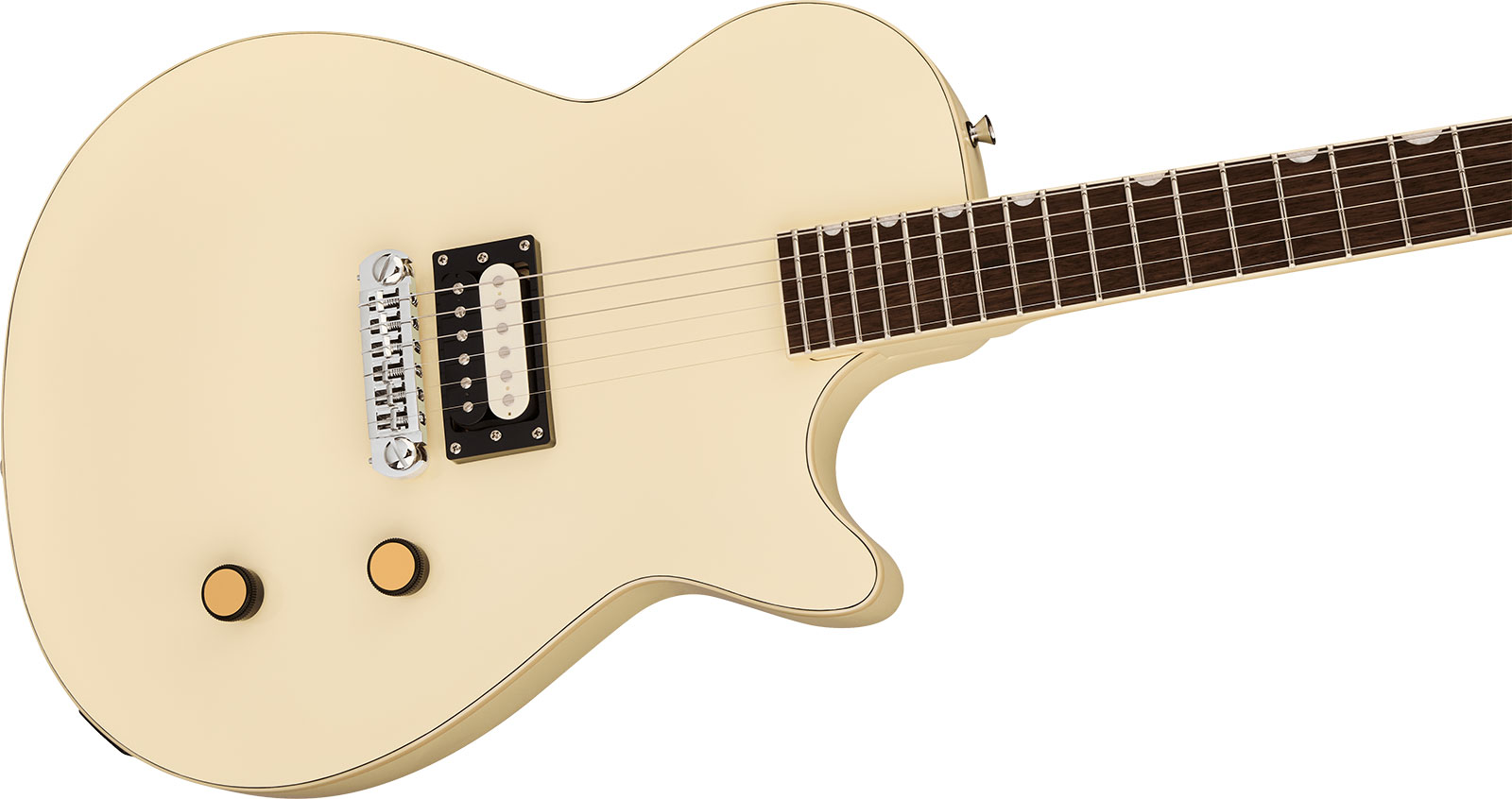 Gretsch Jet 1 Pickup Streamliner 1h Ht Lau - Vintage White - Single-Cut-E-Gitarre - Variation 2