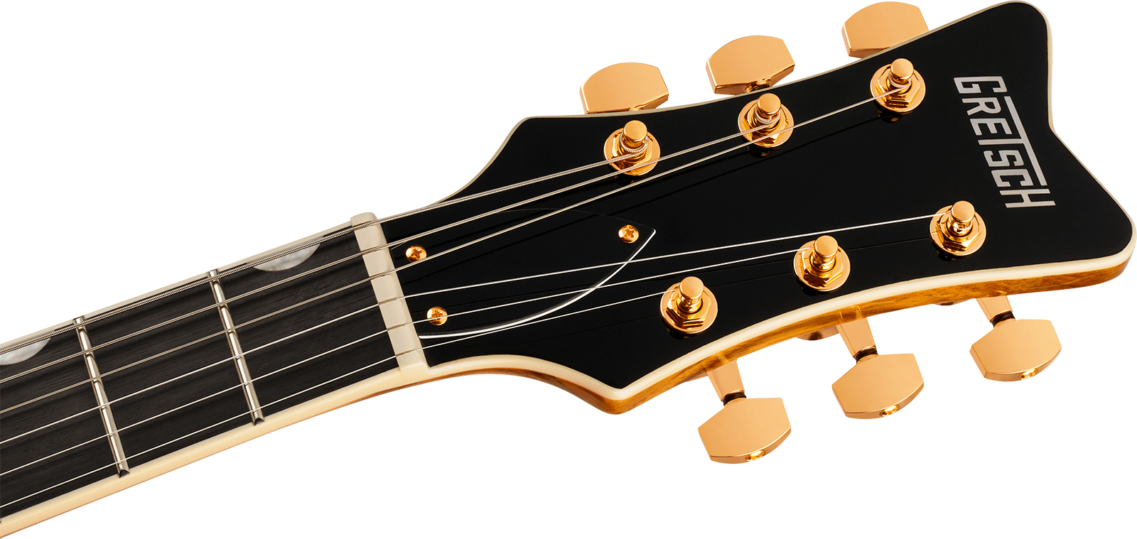Gretsch Jet Black Limba Electromatic Ltd Chi 2h Ht Eb - Sunburst - Single-Cut-E-Gitarre - Variation 3