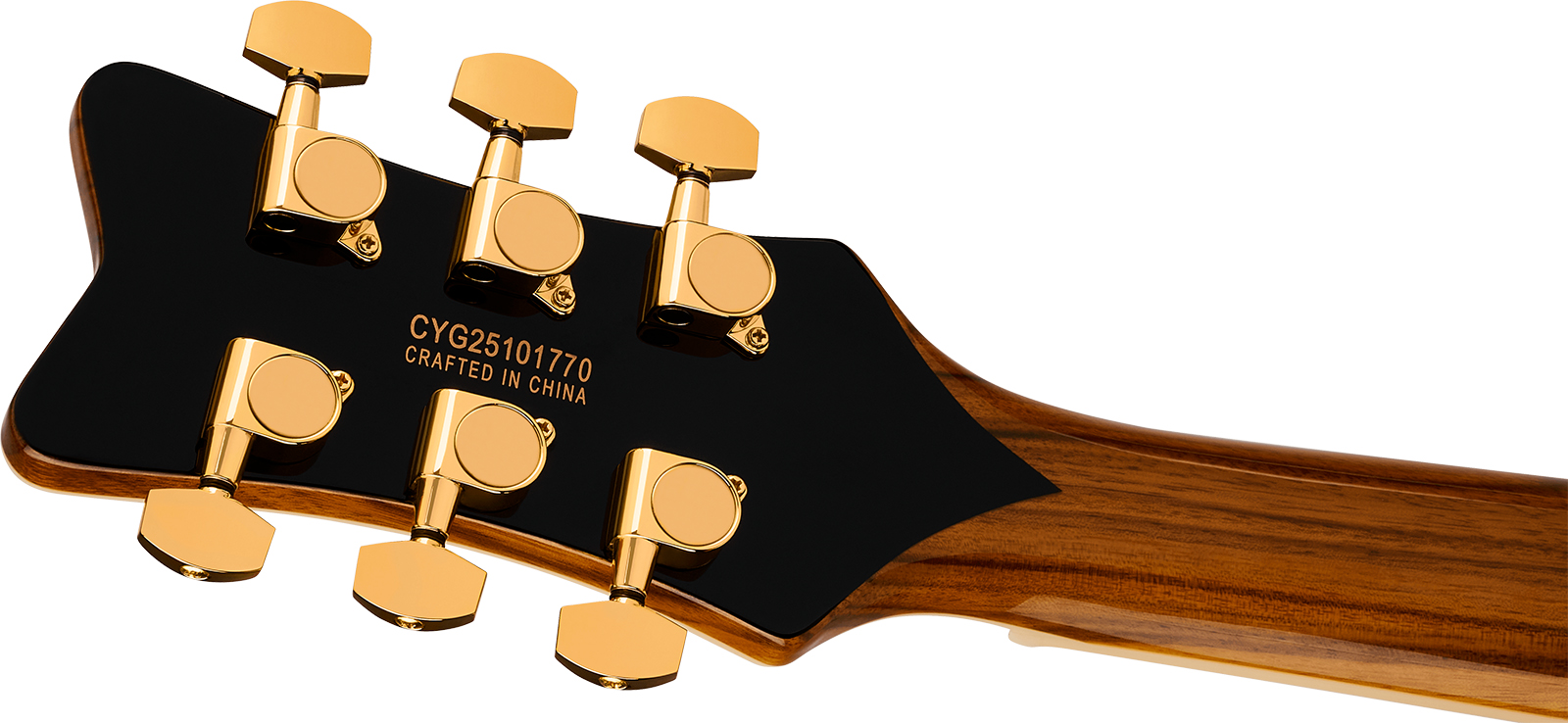 Gretsch Jet Black Limba Electromatic Ltd Chi 2h Ht Eb - Sunburst - Single-Cut-E-Gitarre - Variation 4