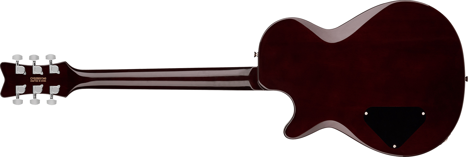 Gretsch Jet Club 1-pickup Electromatic 1h Ht Rw - Claret Burst - Single-Cut-E-Gitarre - Variation 1