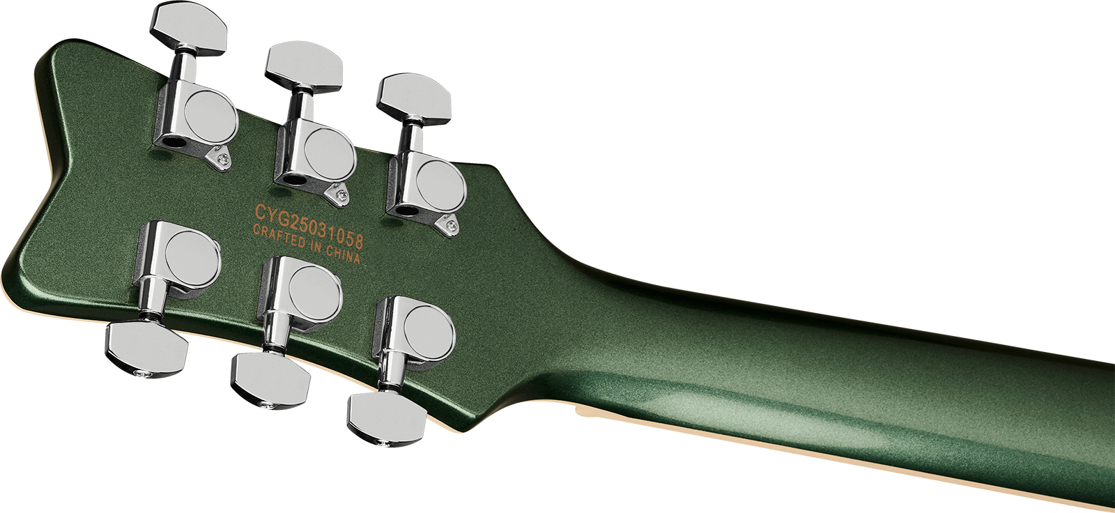Gretsch Jet Club 1-pickup Electromatic 1h Ht Rw - Steel Olive - Single-Cut-E-Gitarre - Variation 4