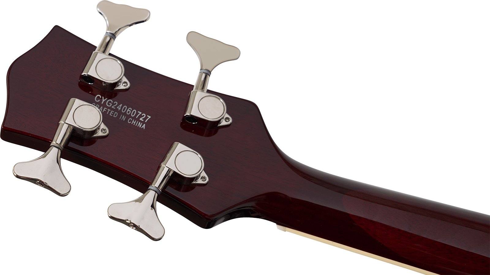 Gretsch Jet Club Bass Single-cut Streamliner Shsc Lau - Walnut Stain - Solidbody E-bass - Variation 3