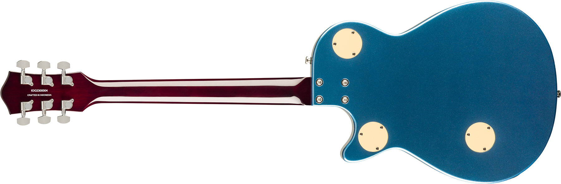 Gretsch Jet Club Sc Wraparound Streamliner 2h Ht Lau - Dark Denim - Single-Cut-E-Gitarre - Variation 1