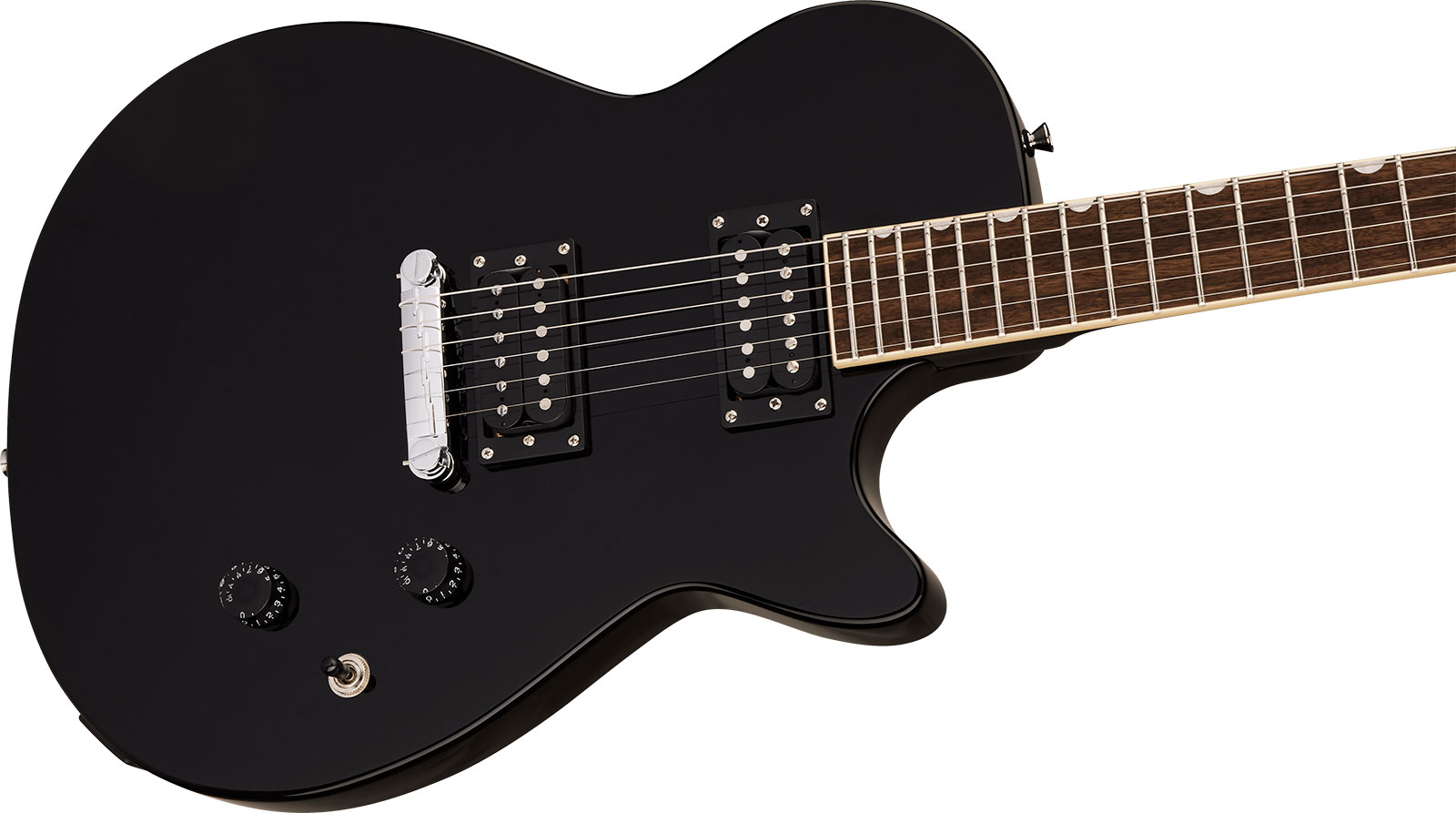 Gretsch Jet Club Streamliner 2h Ht Lau - Jet Black - Single-Cut-E-Gitarre - Variation 2
