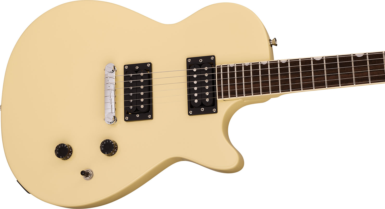 Gretsch Jet Club Streamliner 2h Ht Lau - Aged White - Single-Cut-E-Gitarre - Variation 2