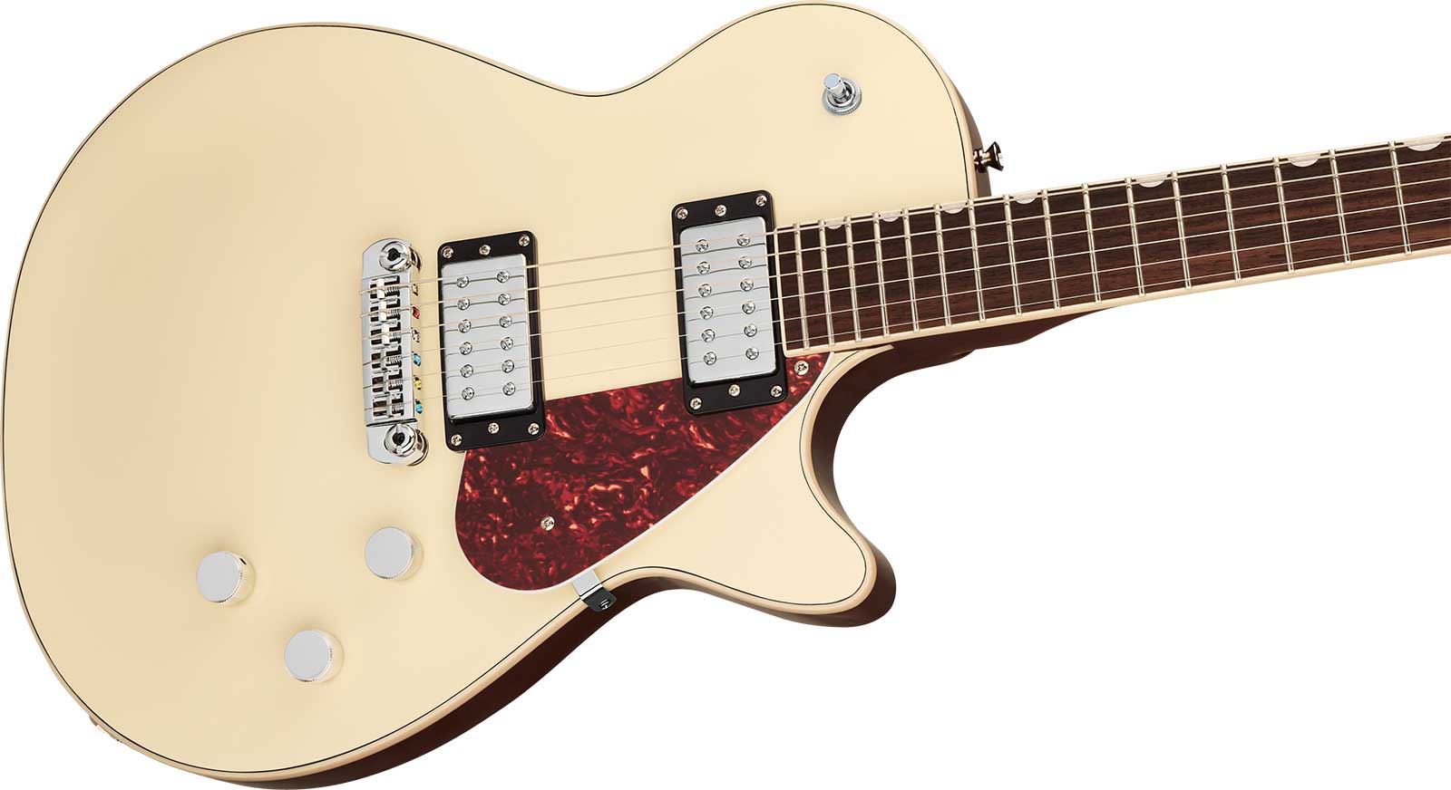 Gretsch Jet Electromatic 2h Ht Rw - Vintage White - Single-Cut-E-Gitarre - Variation 2