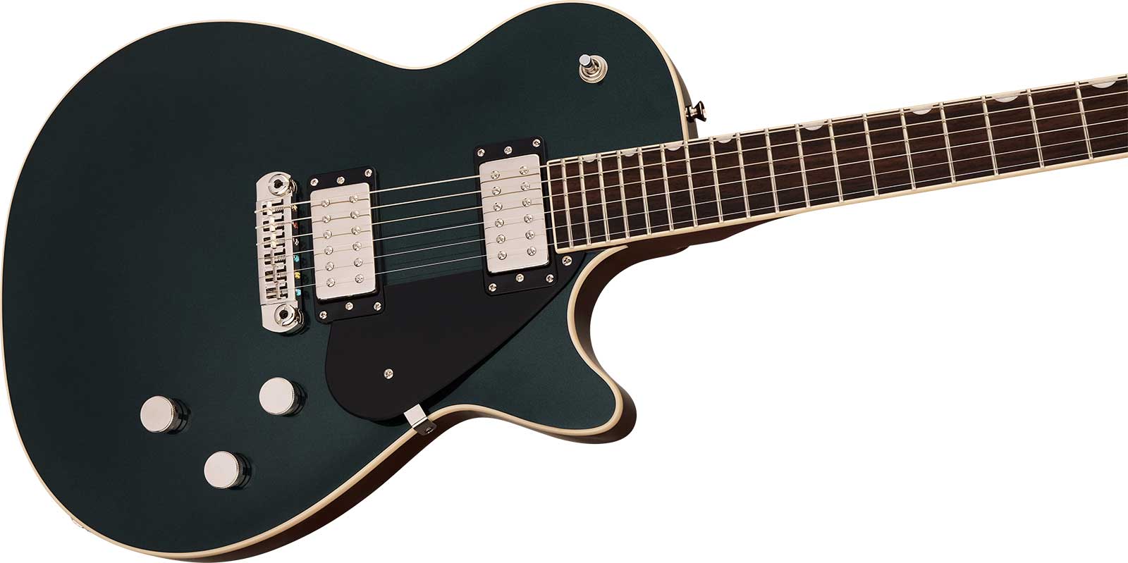 Gretsch Jet Electromatic 2h Ht Rw - Cadillac Green - Single-Cut-E-Gitarre - Variation 2