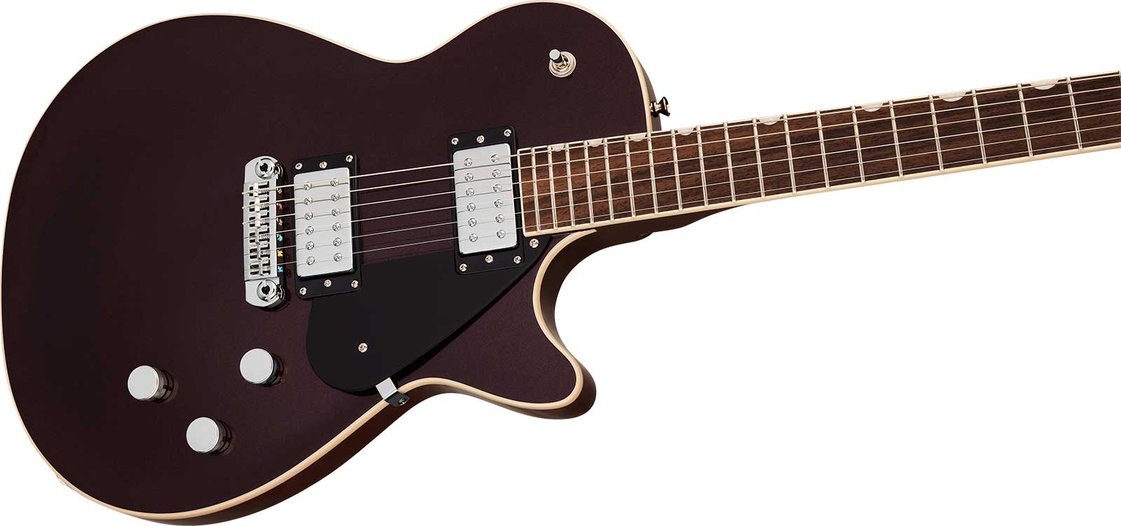 Gretsch Jet Electromatic 2h Ht Rw - Dark Cherry Metallic - Single-Cut-E-Gitarre - Variation 2