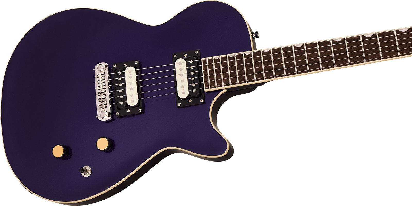 Gretsch Jet Streamliner 2h Ht Lau - Nightshade Purple - Single-Cut-E-Gitarre - Variation 2