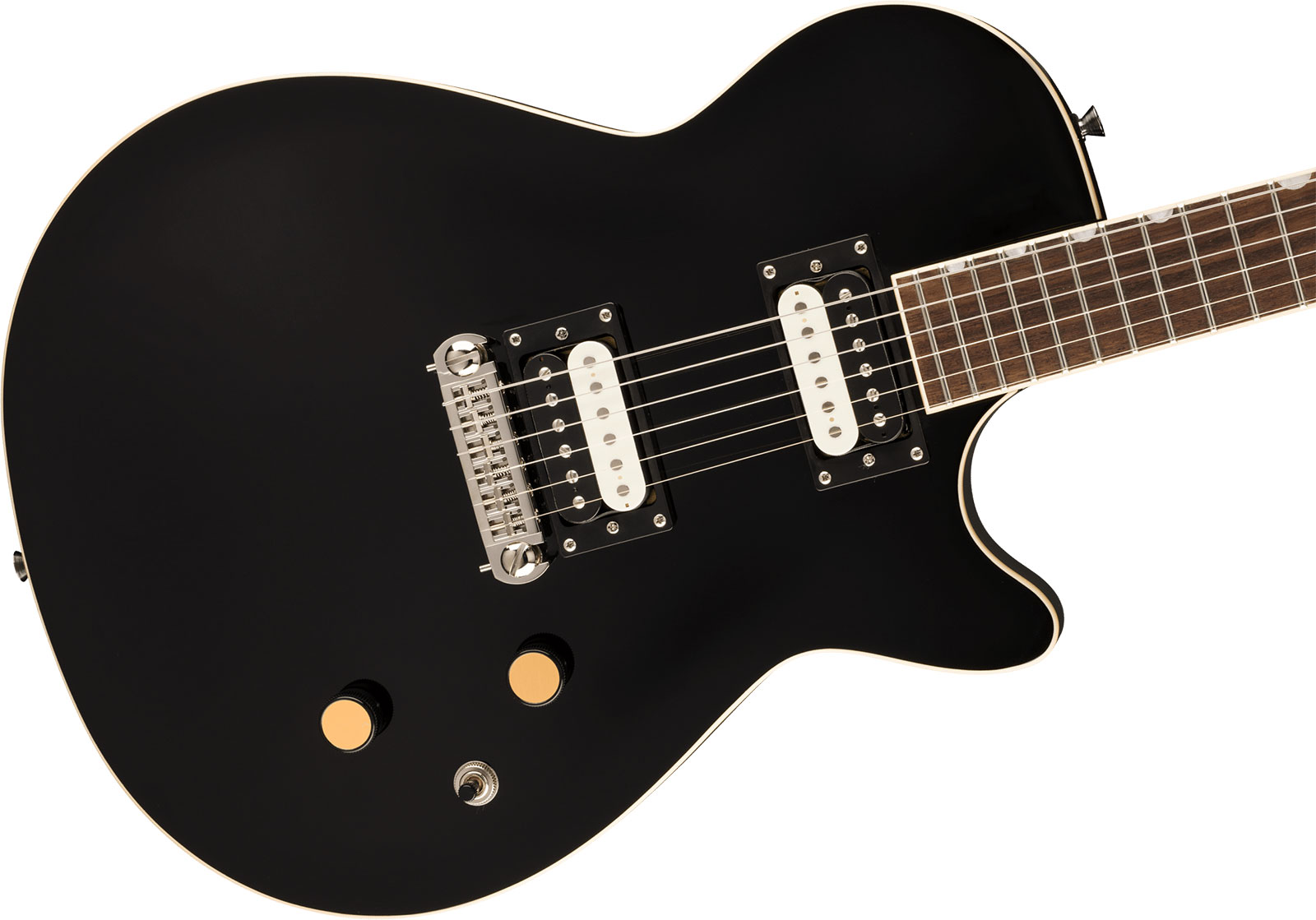 Gretsch Jet Streamliner 2h Ht Lau - Jet Black - Single-Cut-E-Gitarre - Variation 2