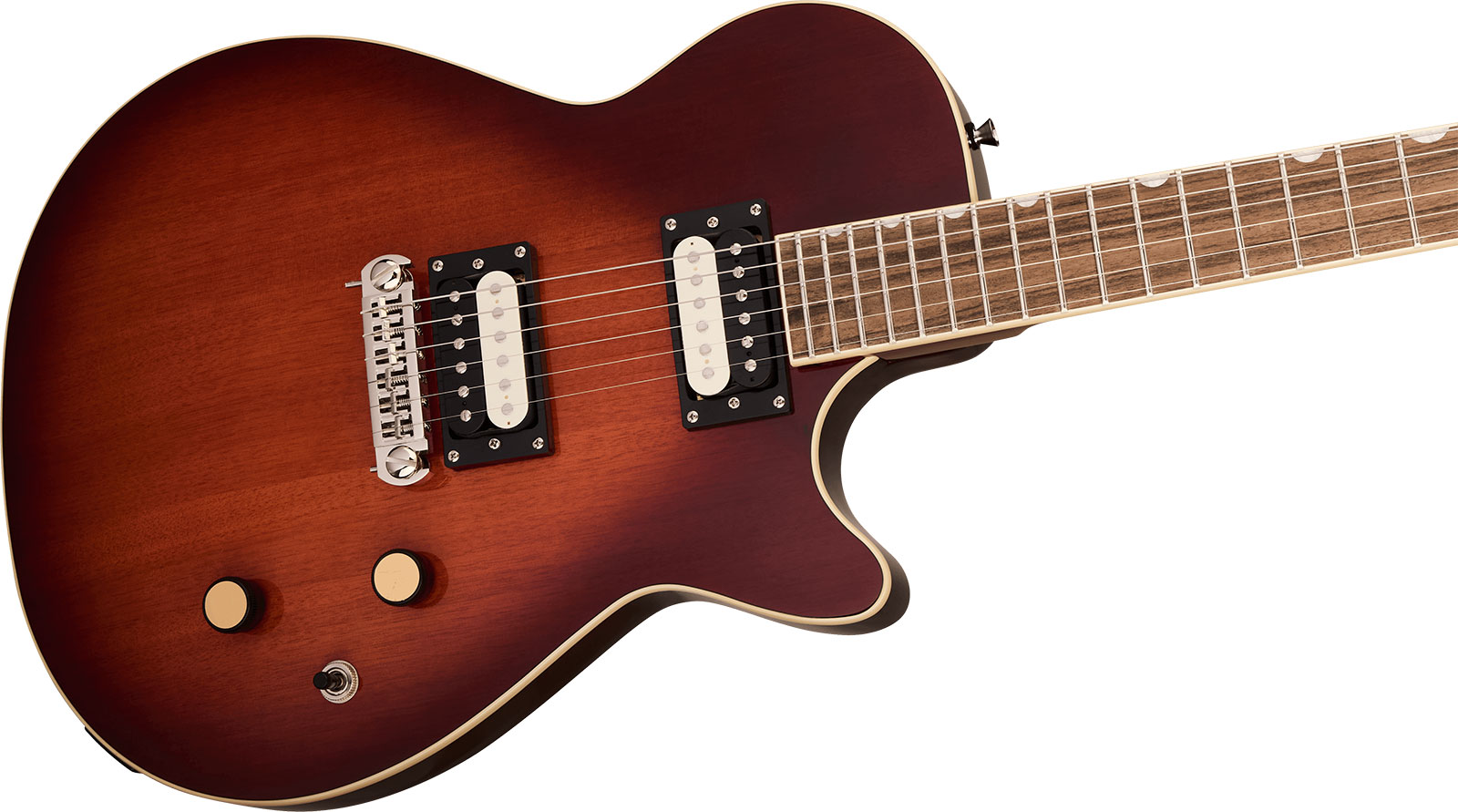 Gretsch Jet Streamliner 2h Ht Lau - Duo-tone Burst - Single-Cut-E-Gitarre - Variation 2
