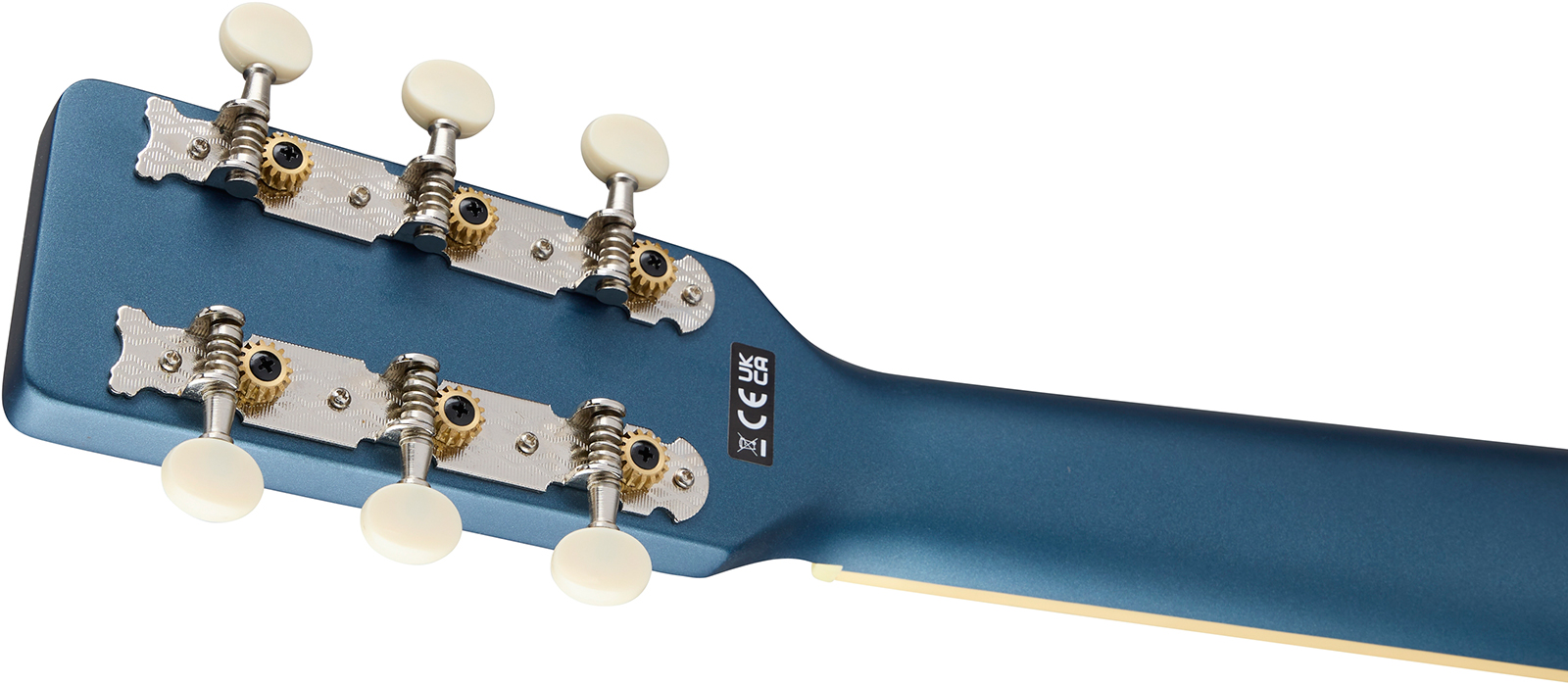Gretsch Jim Dandy Deltoluxe Ltd Concert Shsc Tout Sapele Noy - Dark Denim - Folk-Gitarre - Variation 3