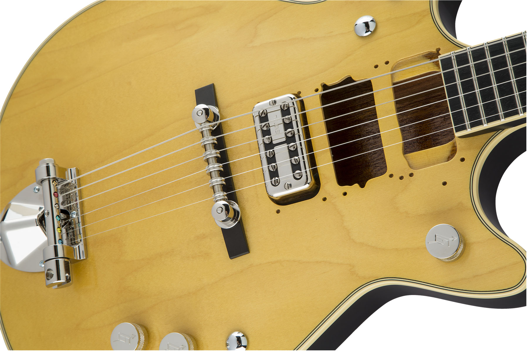 Gretsch Malcolm Young G6131-my Signature Jet Eb - Aged Natural - Double Cut E-Gitarre - Variation 3