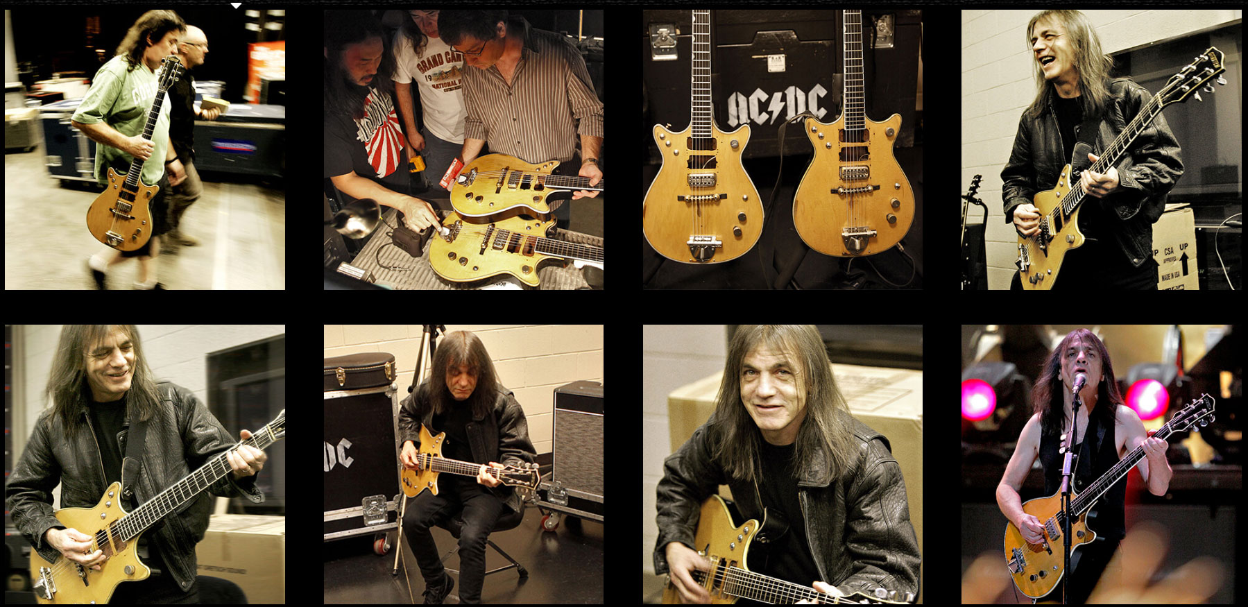 Gretsch Malcolm Young G6131-my Signature Jet Eb - Aged Natural - Double Cut E-Gitarre - Variation 5
