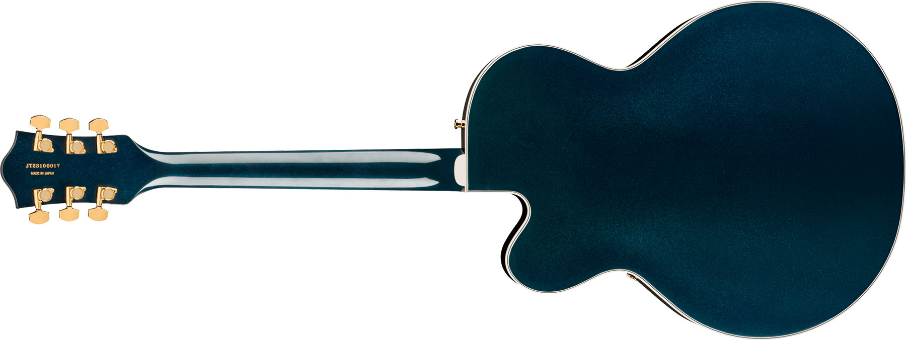 Gretsch Nashville Hollow Body Bigsby Gh Pro Jap 2h Trem Eb - Midnight Sapphire - Semi-Hollow E-Gitarre - Variation 1