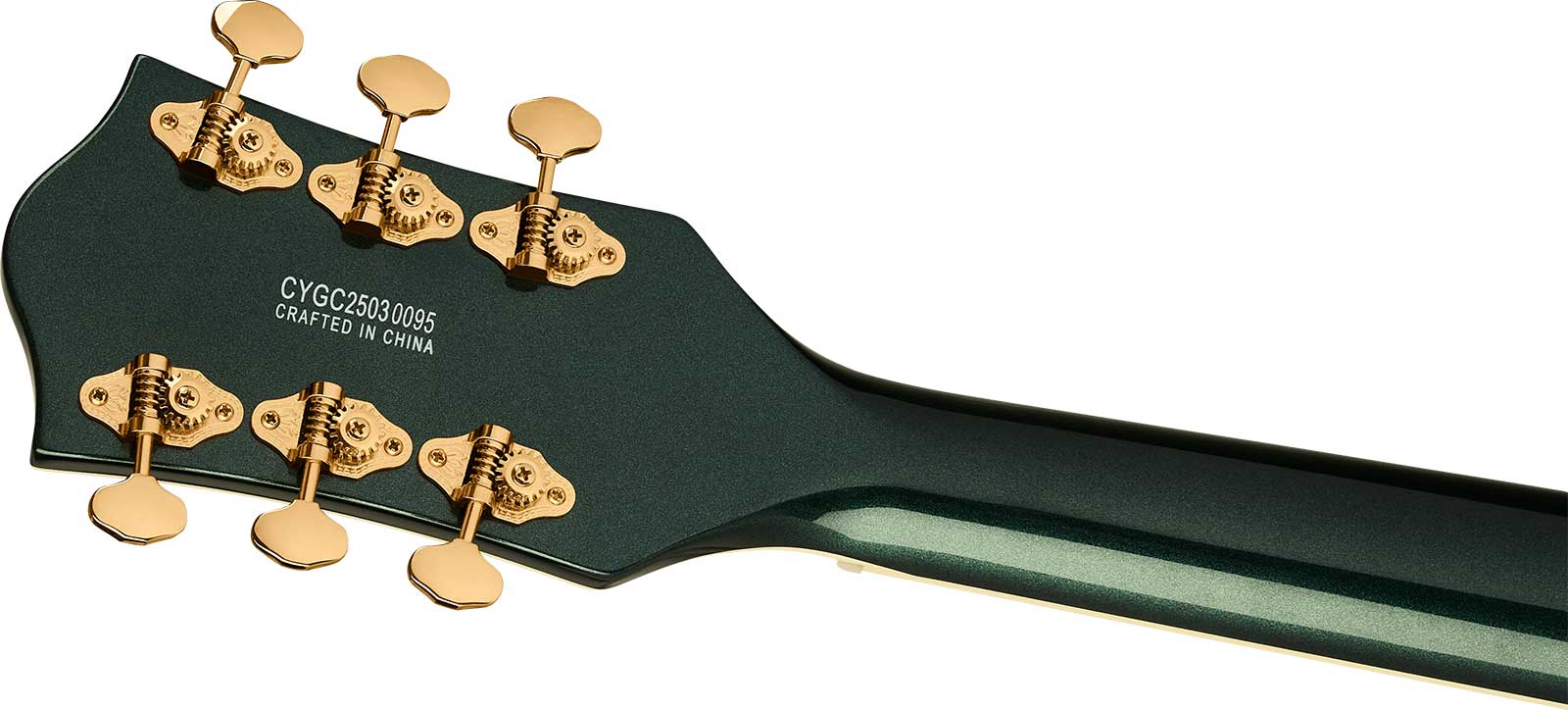 Gretsch Nashville Hollow Body Sc Bigsby Synchromatic 2h Trem Eb - Cadillac Green - Semi-Hollow E-Gitarre - Variation 3