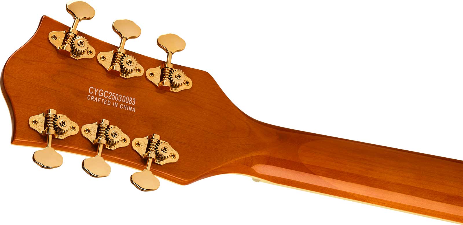 Gretsch Nashville Hollow Body Sc Bigsby Synchromatic 2h Trem Eb - 50's Orange Stain - Semi-Hollow E-Gitarre - Variation 3