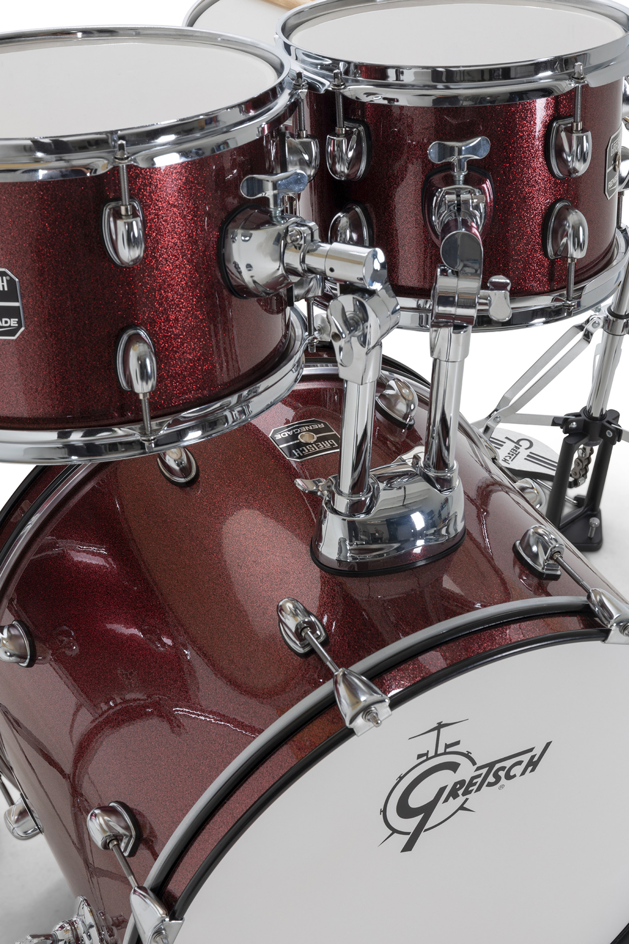 Gretsch Renegade 20'' - 5 FÛts - Ruby Sparkle - Akustik Schlagzeug Fusion - Variation 4
