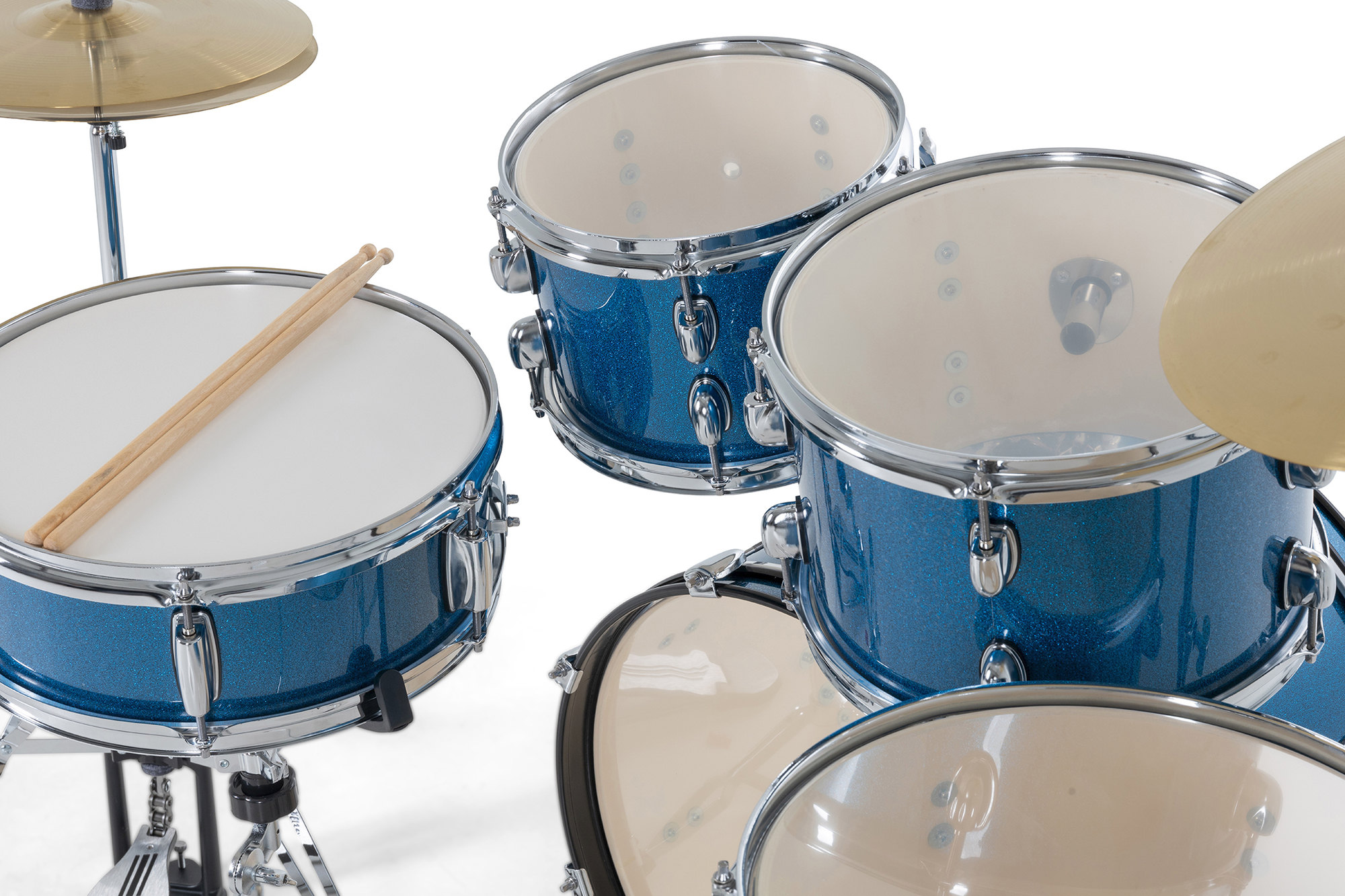 Gretsch Renegade 20'' - 5 FÛts - Blue Sparkle - Akustik Schlagzeug Fusion - Variation 5