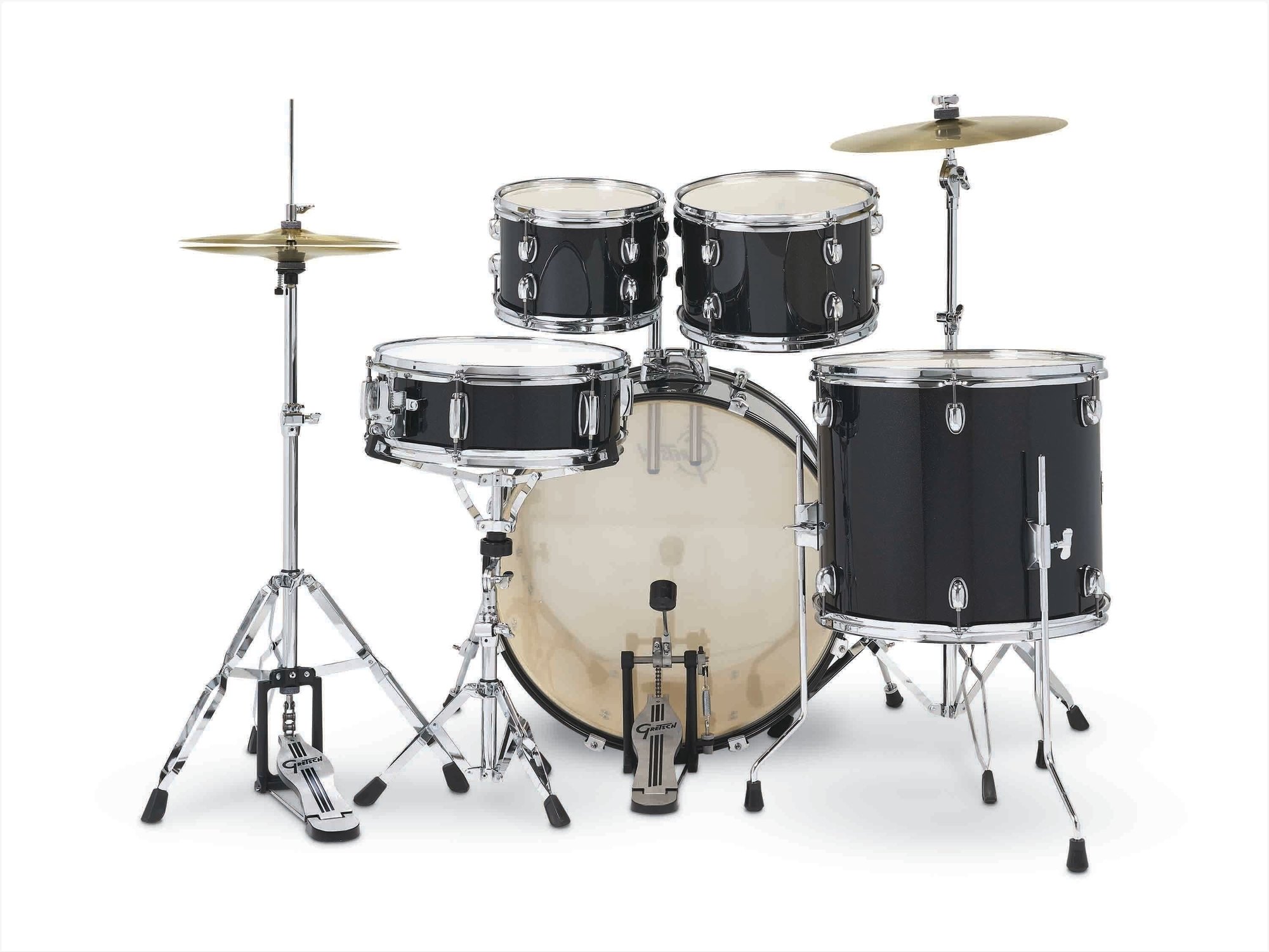 Gretsch Renegade 22'' - 5 FÛts - Black Mist - Akustik Schlagzeug Rock - Variation 2