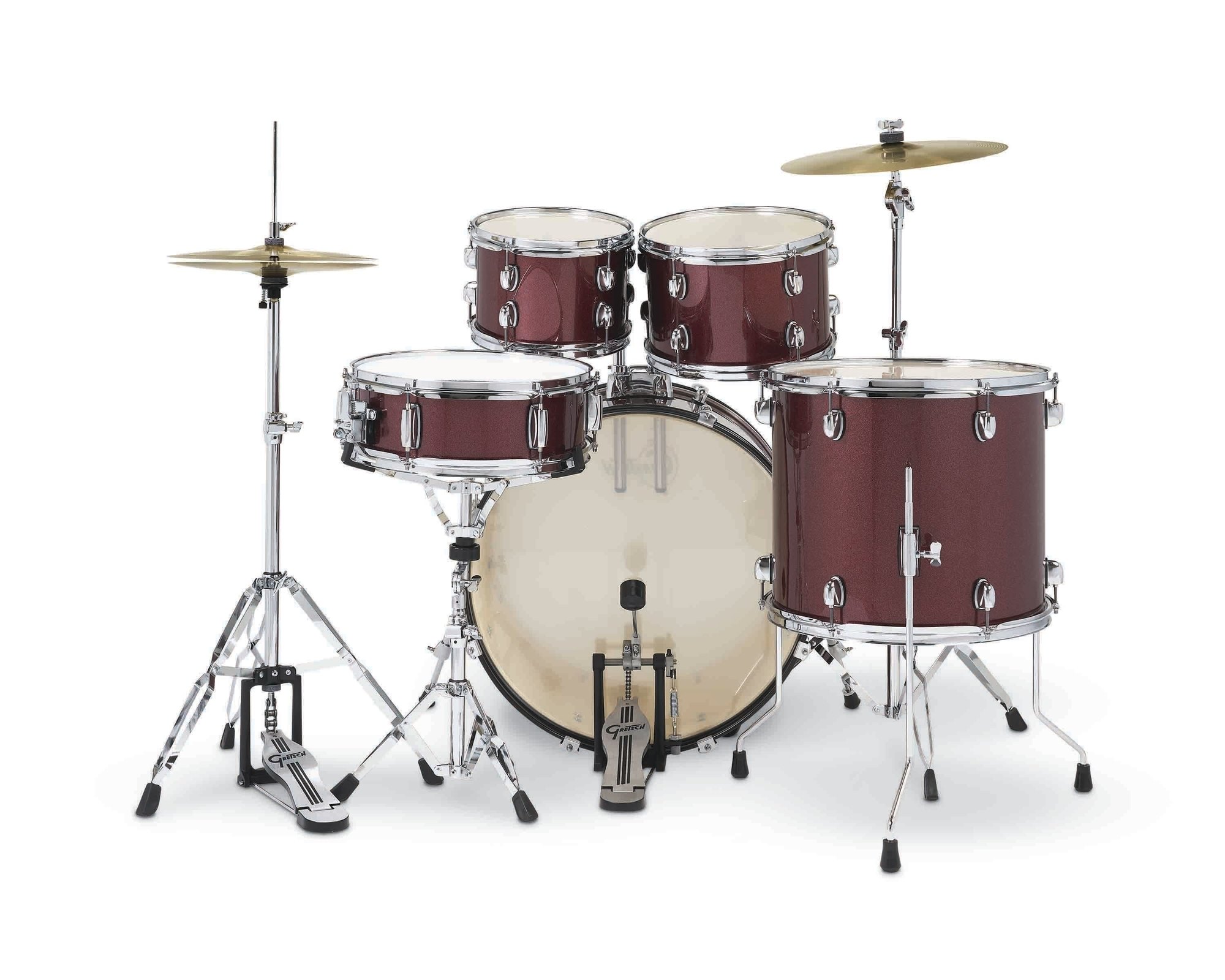 Gretsch Renegade 22'' - 5 FÛts - Ruby Sparkle - Akustik Schlagzeug Rock - Variation 2