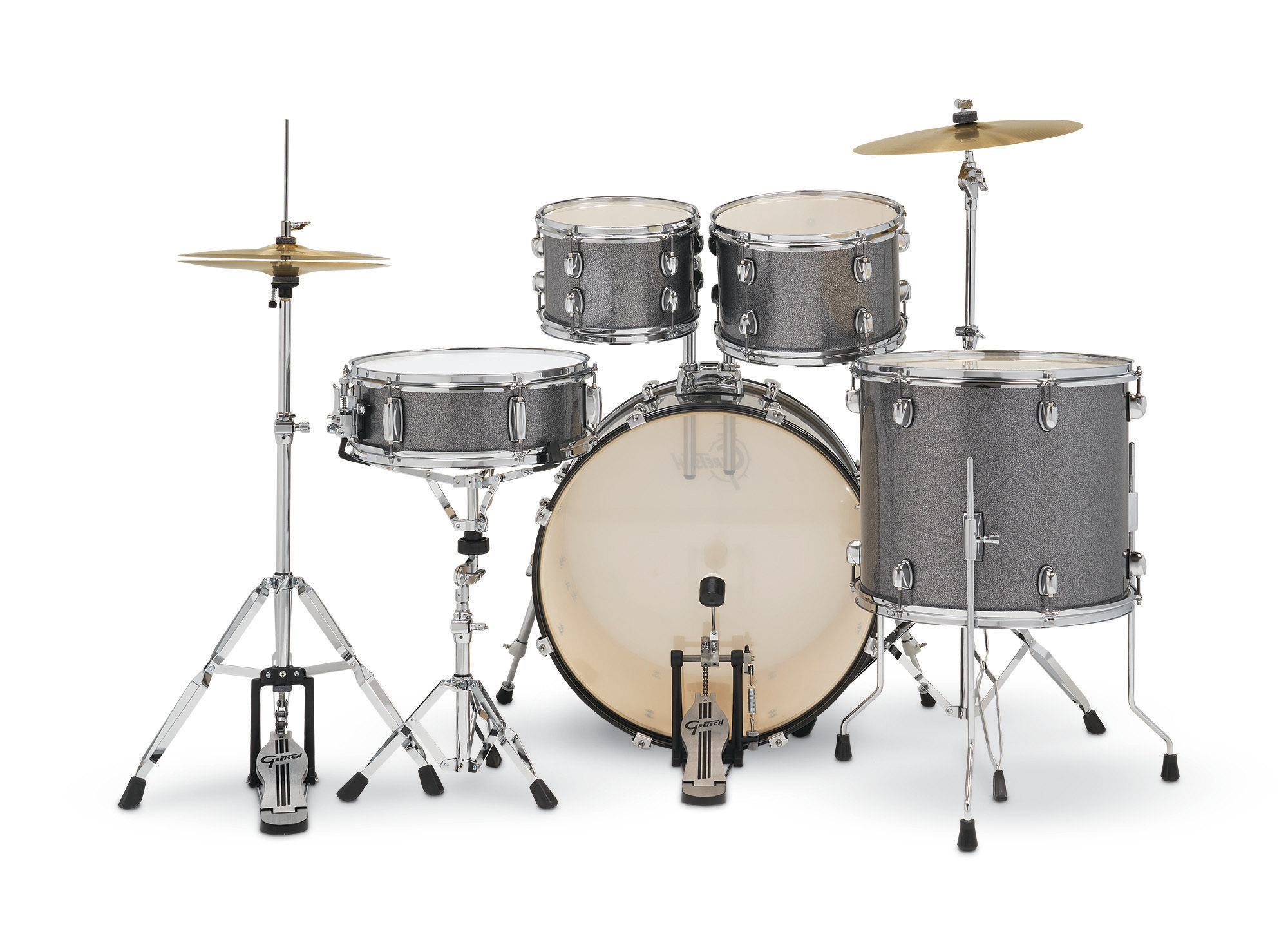 Gretsch Renegade 22'' - 5 FÛts - Grey Sparkle - Akustik Schlagzeug Rock - Variation 4